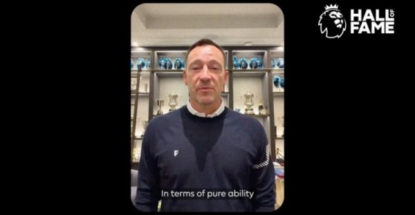 特里祈福阿扎尔进英超名东说念主堂：在我看来，你是切尔西最伟大的球员