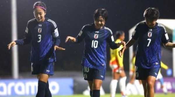 日本U17女足晋级宇宙杯1/4决赛